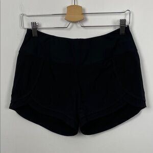 Soothfeel Running Athletic Yoga Running Black Women's M Relaxed fit Shorts